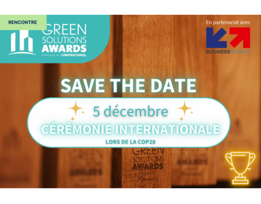 Cérémonie internationale des Green Solutions Awards 2022-2023