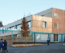 The Harris Academy, Passivhaus secondary school in UK
