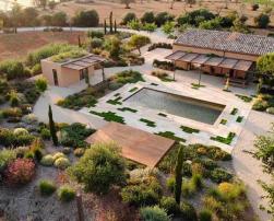 Areal overview of the single-family house in Mallorca