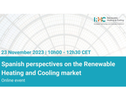 Spanish perspectives on the Renewable Heating and Cooling market.