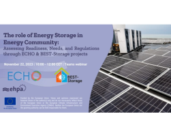 The role of Energy Storage in Energy Community