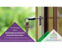 EU Funding Opportunities and Experiences from local housing providers
