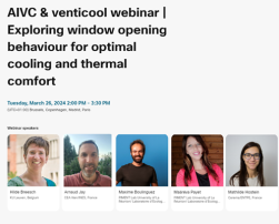 Exploring window opening behaviour for optimal cooling and thermal comfort