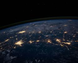Earth's lights from space